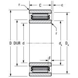 D - Outer Diameter TIMKEN TA4020V Cylindrical Roller Radial Bearing